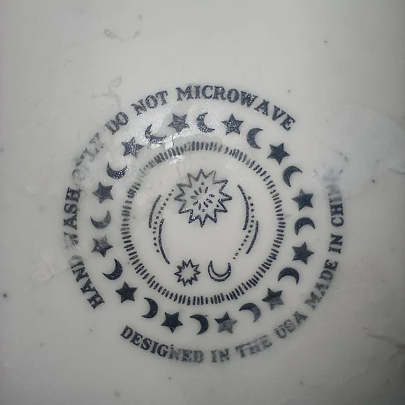 Stay Wild Moon Child Hamsa Hand Evil Eye Mystical 16 oz Coffee Mug EUC - Picture 4 of 4